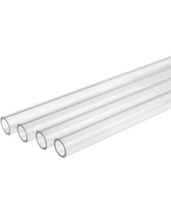 Barrow PETG Tubing (Normal Temperature), 8mm ID, 12mm OD, 500mm Length, Clear, 4-Pack